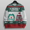GeckoCustom Cat Meowy Catmas Cats All-Over-Print Ugly Sweater HO82 893144
