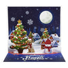 GeckoCustom Christmas Card Pop Up 3D Greeting Card New Year