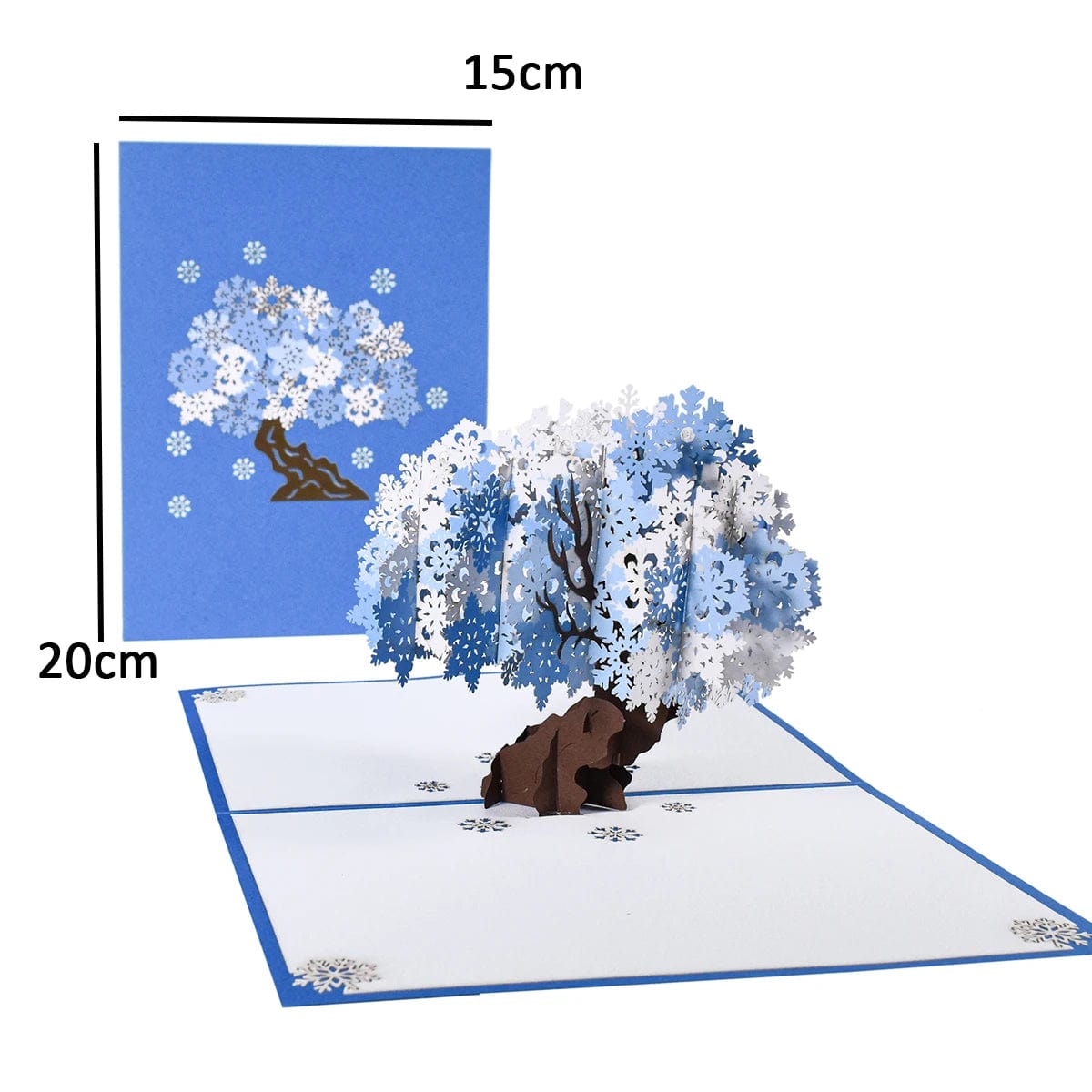 GeckoCustom Christmas Card Pop Up 3D Greeting Card New Year Christmas gift 23