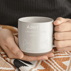 GeckoCustom Christmas Would Be Boring Without Me Dog Personalized Pottery Mug HA75 891580 11oz