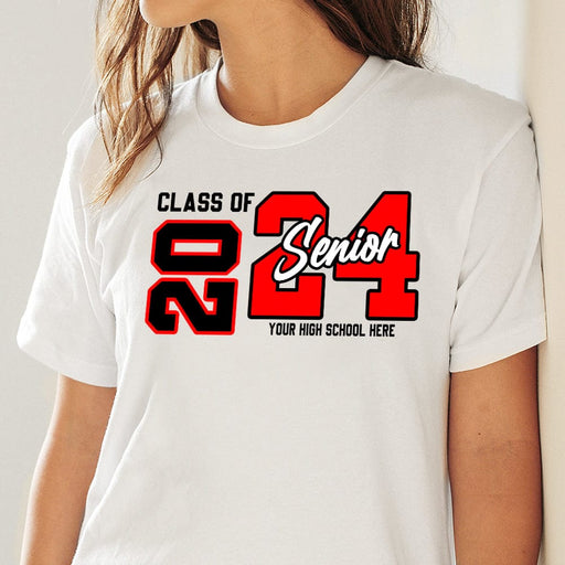 GeckoCustom Class of 2024 Senior Graduation Shirt K228 HN590