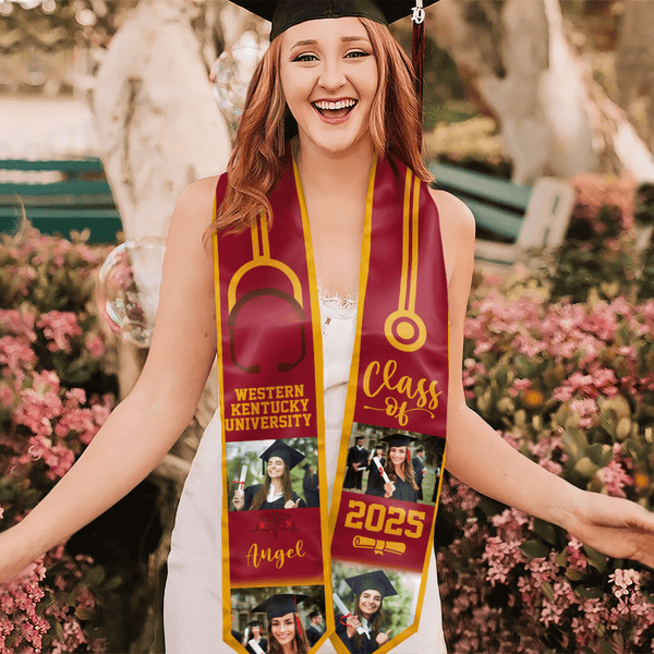 Class of 2026 Triangle Stoles For Graduation Day, Graduation Gift, Sen ...