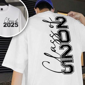 GeckoCustom Class Of 2025 Graduation Back Front Shirt TH10 892313