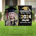 GeckoCustom Congrats Class of 2024 Custom Image Yard Sign - Graduation Day, Senior Gift 889869