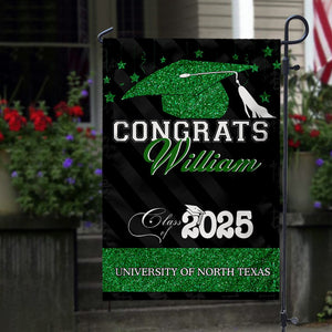 GeckoCustom Congrats Class of 2025 Garden Flag, Graduation Gift, Senior Gift 889871