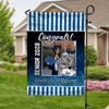 GeckoCustom Congrats Graduation Garden Flag, Senior Flag 888897