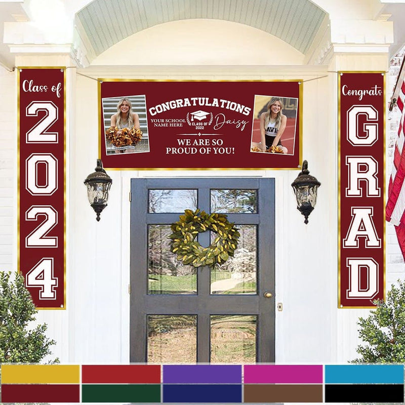 Personalized Banner For Graduation Day - GeckoCustom