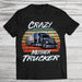 GeckoCustom Crazy Mother Trucker Upload Photo Family Shirt, HN509