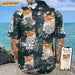 GeckoCustom Custom Cat Face Photo Hawaii Shirt N304 889285