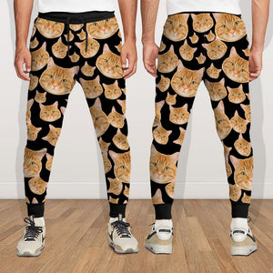 GeckoCustom Custom Cat Photo For Cat Lovers Sweatpants N369 889586