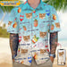 GeckoCustom Custom Cat Photo I Am A Simple Man Hawaii Shirt N304 889453