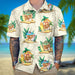 GeckoCustom Custom Cat Photo Tropical Men's Hawaii Shirt TA29 889098