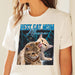 GeckoCustom Custom Cat Photo With Vintage Style Shirt K228 889745