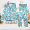 GeckoCustom Custom Children Photo For Mom Pajamas N304 889973 For Adult / Combo Shirt And Pants (Favorite) / S