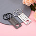 GeckoCustom Custom Couple Keychain Personalized Gift TA29 890393