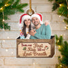 GeckoCustom Custom Couple Photo From Our First Kiss Acrylic Ornament HO82 891102