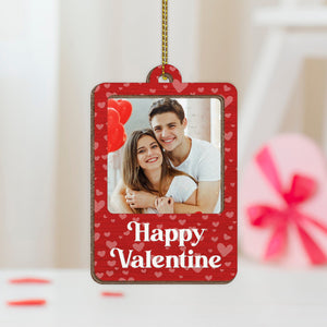 GeckoCustom Custom Couple Photo Strip  Wood Ornament For Couple LM32 893035 4"x4"