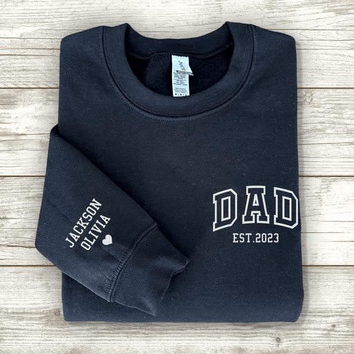 GeckoCustom Custom Dad With Kids Names Family Shirt Personalized Gift N304 889930