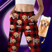 GeckoCustom Custom Dog Cat Face Photo And Name Flannel Pajmas TA29 888737 For Adult / Only Pants / XS