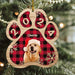 GeckoCustom Custom Dog Cat Photo Christmas Paw Ornament TA29 889592
