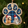 GeckoCustom Custom Dog Cat Photo Christmas Paw Ornament TA29 889592