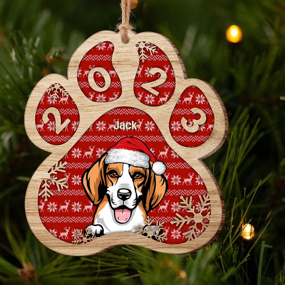 Memorial Dog Christmas Baubles Personalised Dog Memorial Ceramic
