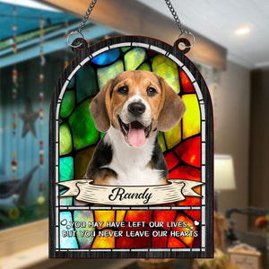 GeckoCustom Custom Dog Cat Photo Not A Day Goes By That You Are Not Missed Suncatcher Ornament HO82 891196