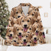 GeckoCustom Custom Dog Cat Photo Pajamas NA29 888727 For Adult / Only Shirt / S