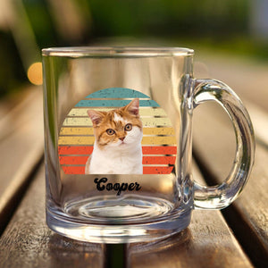 GeckoCustom Custom Dog Cat Photo Retro Glass Mug HO82 891126 11oz