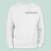 GeckoCustom Custom Dog Ear Clipart Dog Shirt T368 HN590 Sweatshirt (Favorite) / Ash Color / S