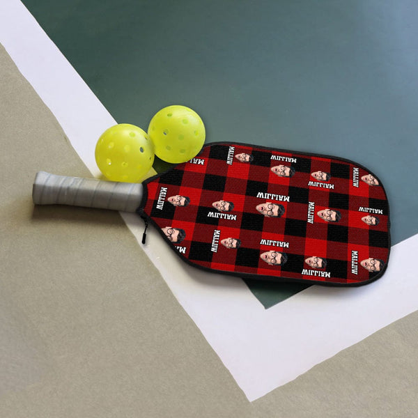 Customized Photo Pickleball Cover, Put Your Dog Cat on a Personalized ...