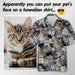GeckoCustom Custom Dog Photo Tropical Style Hawaii Shirt TA29 889465 For Woman / With Pocket / XS
