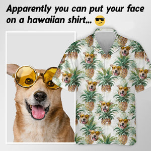 GeckoCustom Custom Dog Photo Vacation Style Hawaii Shirt NA29 889572