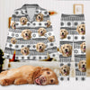 GeckoCustom Custom Dog Photo With Aboriginal Pattern For Family Pajamas TA29 889686 For Adult / Combo Shirt And Pants (Favorite) / S