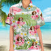 GeckoCustom Custom Dog Photo Women's Hawaii Shirt N304 888933