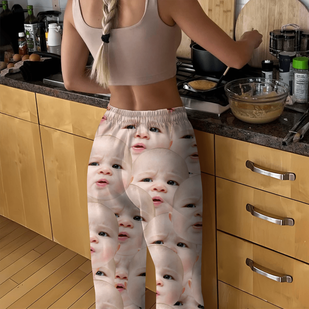 GeckoCustom Custom Face Dog Cat Family Pants Christmas Gift TA29 HA75 888950