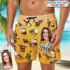 GeckoCustom Custom Face for Boyfriend/Husband Whiskey Beach Short N304 889527