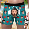 GeckoCustom Custom Face Hands White Men's Boxer Briefs N304 889344