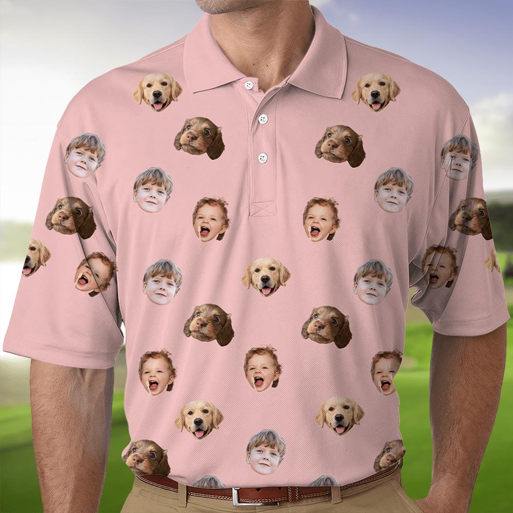 Personalized Father's Day Gifts,Custom Polo Shirt with Face,Personalized Photo/Logo Polo Shirt for Adult,Customize Picture Tee,Family Summer Shirts, Personalized Father's Day Gifts,Custom Polo Shirt with Face,Personalized Photo/Logo Polo Shirt for Adult,Customize Picture Tee,Family Summer Shirts,