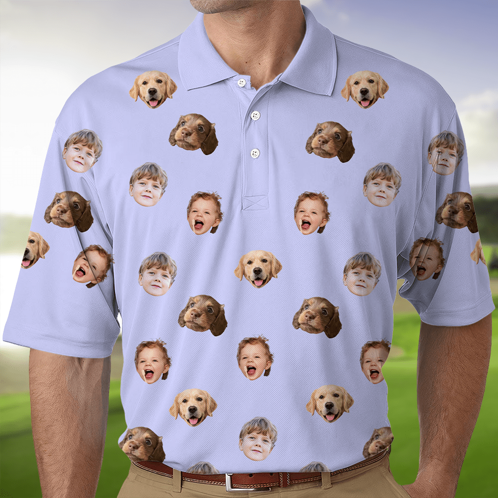 personalized dress shirt Custom Dress Shirt, Polycotton - White - Custom Printed Dress Shirt Off White