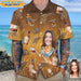GeckoCustom Custom Face Photo For Whiskey Lover Hawaii Shirt N304 889355