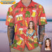 GeckoCustom Custom Face Photo Gift For Husband And Boyfriend Hawaii Shirt N304 889319