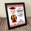 GeckoCustom Custom Face Photo Graduation Gift Personalized Graduation Senior Picture Frame 890331 8"x10"