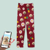 GeckoCustom Custom Face Photo With Accessories Pattern Pajamas T368 HN590 For Adult / Only Pants / XS
