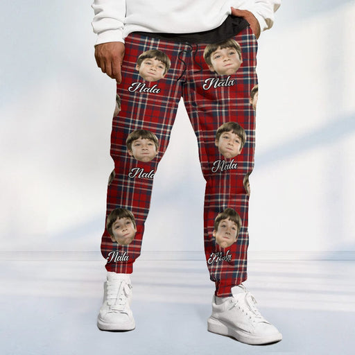 GeckoCustom Custom Face Photo With Colorful Background Sweatpants N369 889514 54298