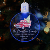 GeckoCustom Custom Family Name Christmas Led Acrylic Ornament HO82 893256 3 inches