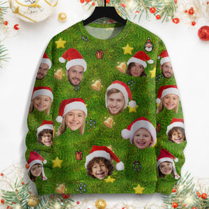 GeckoCustom Custom Funny Face Christmas Gift Idea Ugly Sweater TH10 891713