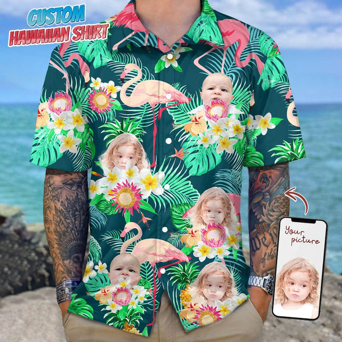 GeckoCustom Custom Human Photo Aloha Hawaii Shirt K228 890250