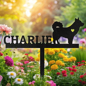 GeckoCustom Custom Name And Dog Clipart For Memorial Garden Stake Personalized Gift TH10 891583