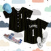 GeckoCustom Custom Name And Number Baseball Jersey Shirt For Kid T368 889579